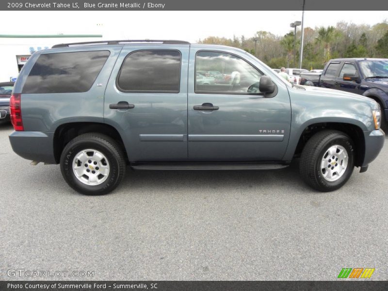 Blue Granite Metallic / Ebony 2009 Chevrolet Tahoe LS
