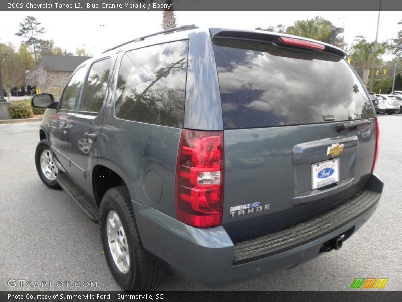 Blue Granite Metallic / Ebony 2009 Chevrolet Tahoe LS