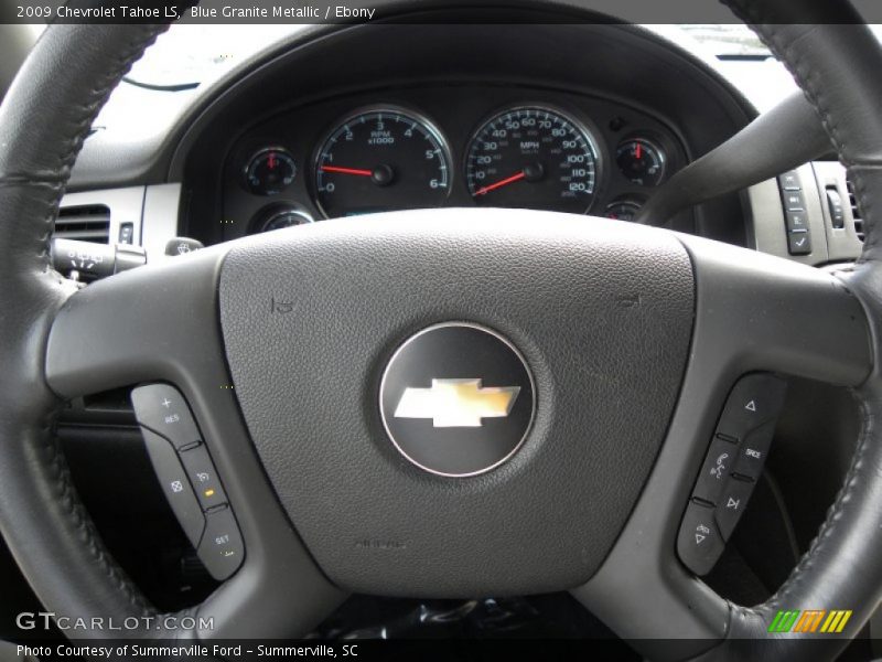 Blue Granite Metallic / Ebony 2009 Chevrolet Tahoe LS