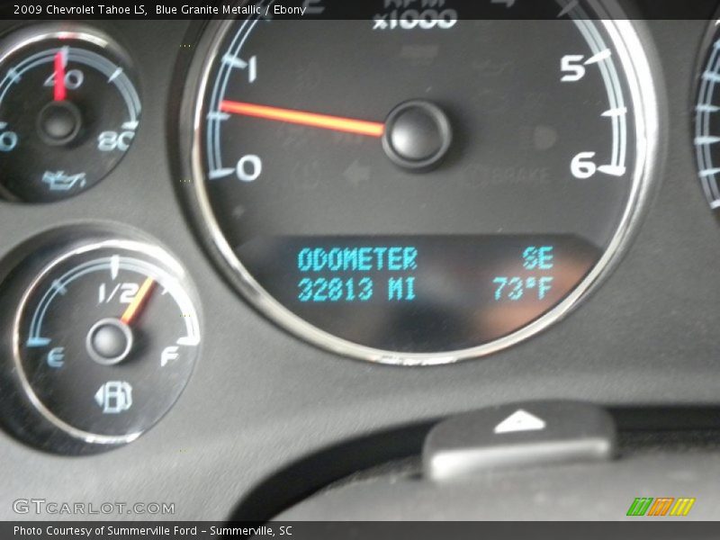 Blue Granite Metallic / Ebony 2009 Chevrolet Tahoe LS