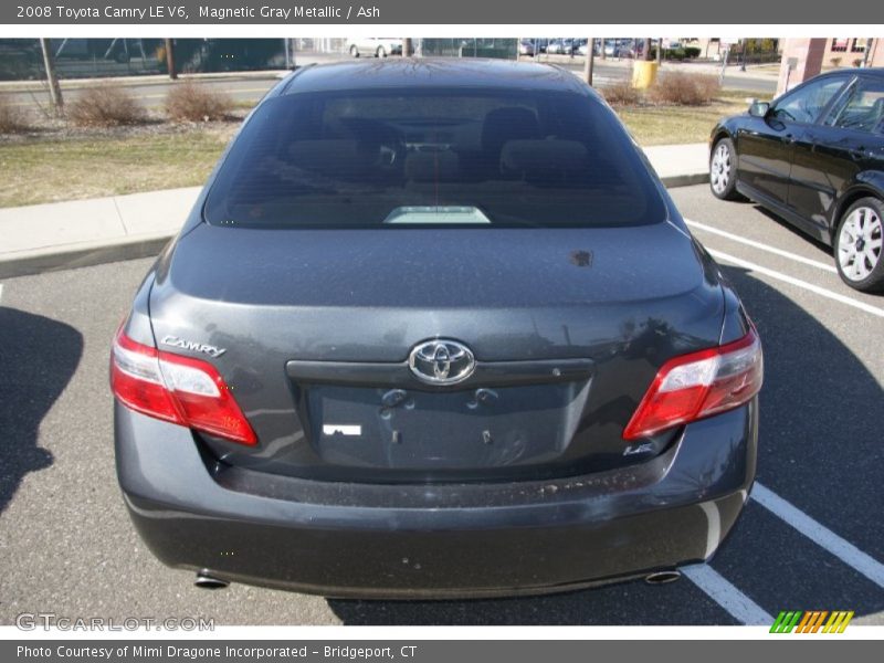 Magnetic Gray Metallic / Ash 2008 Toyota Camry LE V6