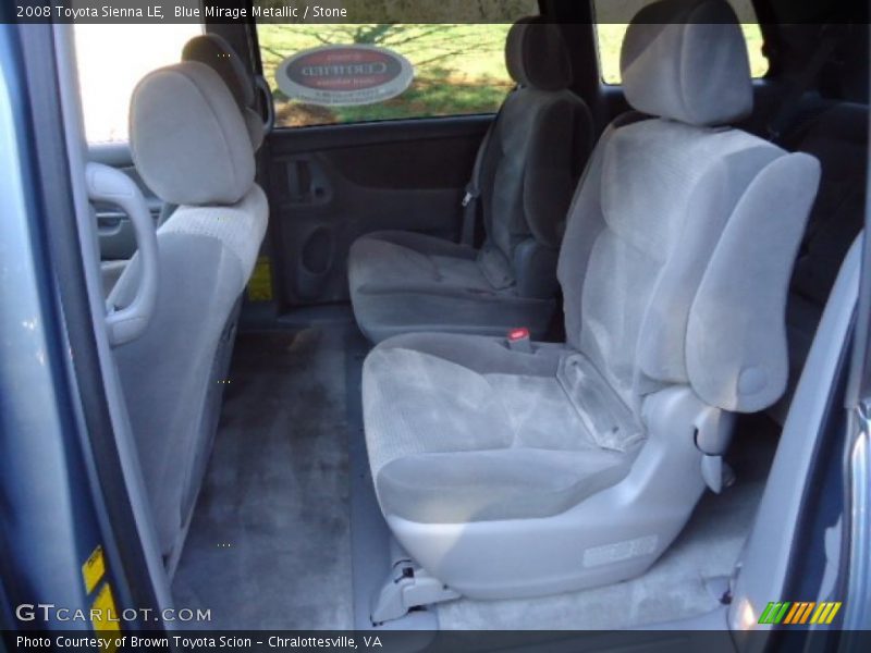 Blue Mirage Metallic / Stone 2008 Toyota Sienna LE