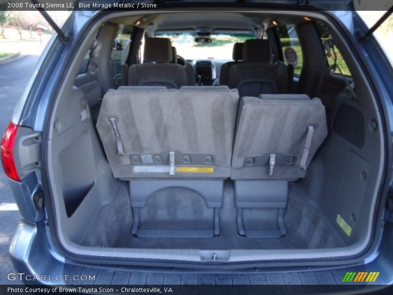 Blue Mirage Metallic / Stone 2008 Toyota Sienna LE