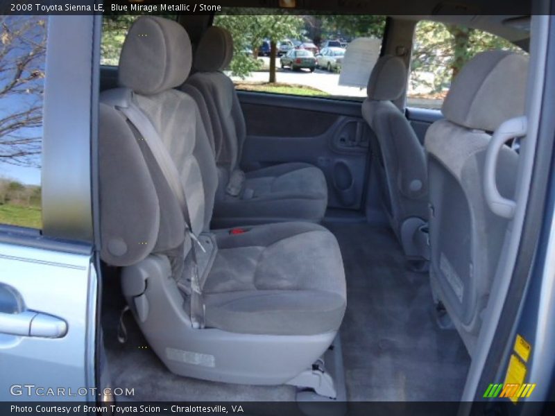 Blue Mirage Metallic / Stone 2008 Toyota Sienna LE