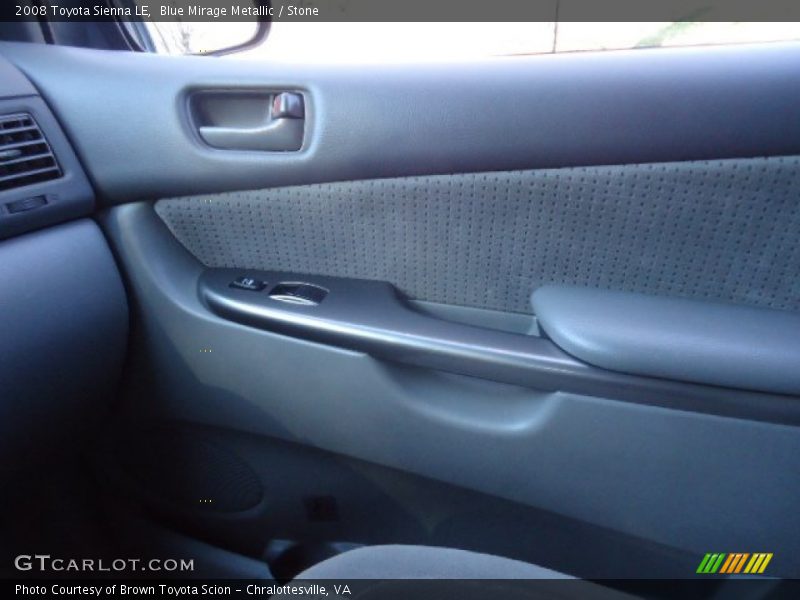 Blue Mirage Metallic / Stone 2008 Toyota Sienna LE
