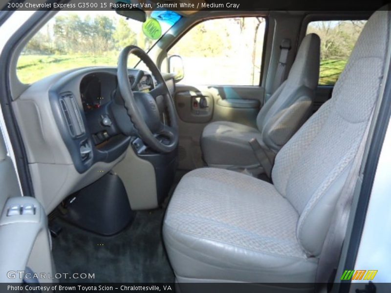 Summit White / Medium Gray 2000 Chevrolet Express G3500 15 Passenger Van