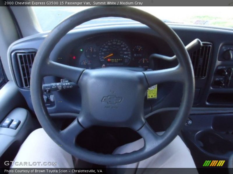 Summit White / Medium Gray 2000 Chevrolet Express G3500 15 Passenger Van