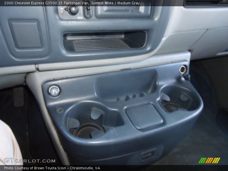 Summit White / Medium Gray 2000 Chevrolet Express G3500 15 Passenger Van