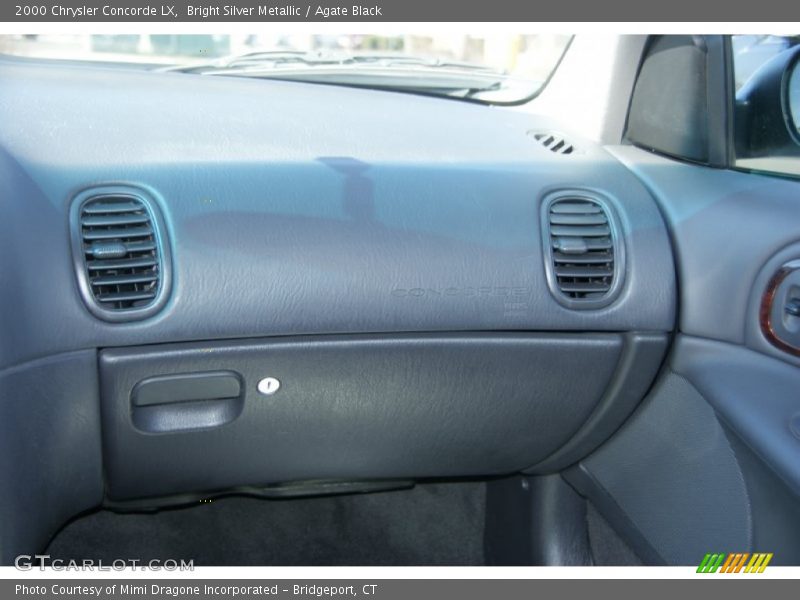 Bright Silver Metallic / Agate Black 2000 Chrysler Concorde LX