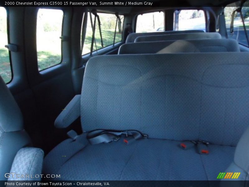 Summit White / Medium Gray 2000 Chevrolet Express G3500 15 Passenger Van