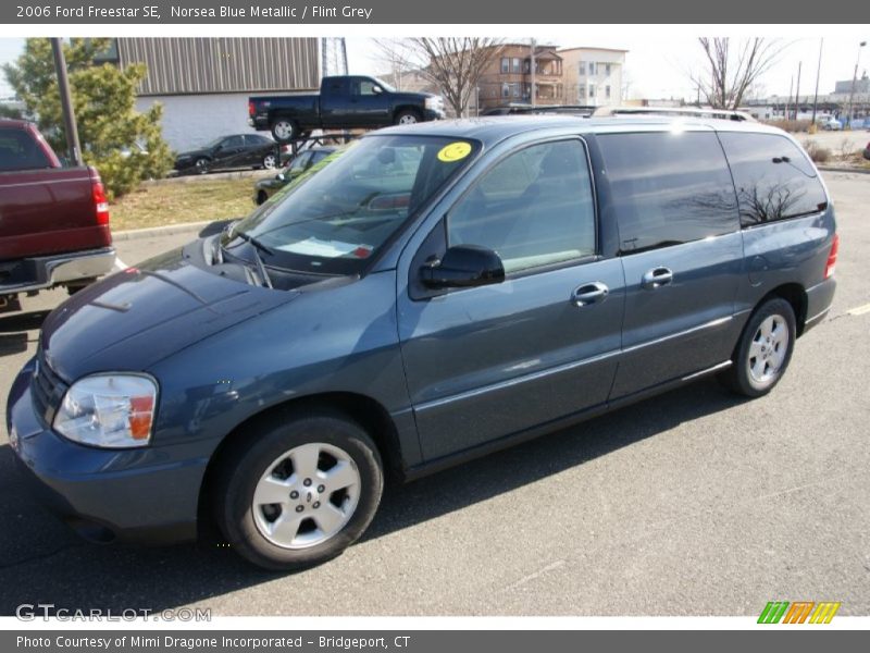 Norsea Blue Metallic / Flint Grey 2006 Ford Freestar SE