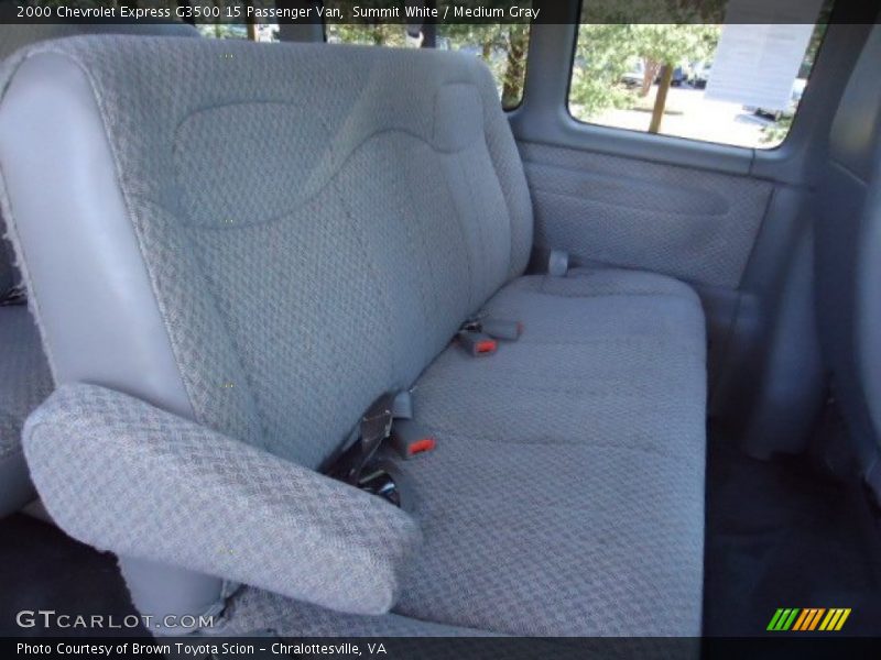 Summit White / Medium Gray 2000 Chevrolet Express G3500 15 Passenger Van