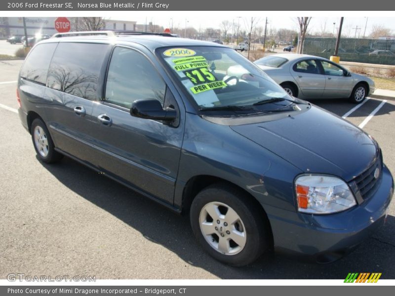Norsea Blue Metallic / Flint Grey 2006 Ford Freestar SE