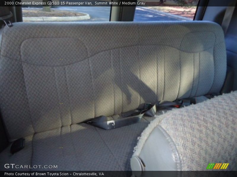 Summit White / Medium Gray 2000 Chevrolet Express G3500 15 Passenger Van