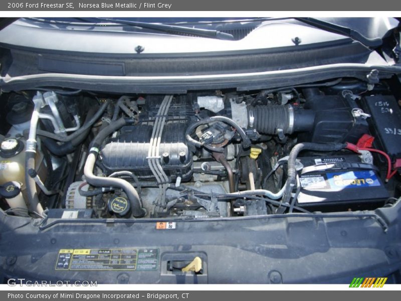 Norsea Blue Metallic / Flint Grey 2006 Ford Freestar SE