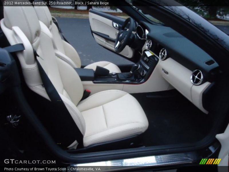 Black / Sahara Beige 2012 Mercedes-Benz SLK 250 Roadster