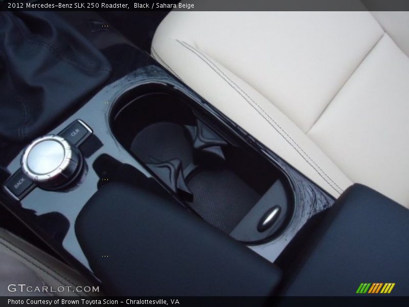Black / Sahara Beige 2012 Mercedes-Benz SLK 250 Roadster