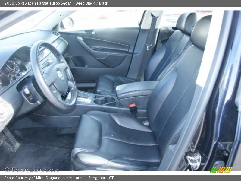 Deep Black / Black 2008 Volkswagen Passat Turbo Sedan