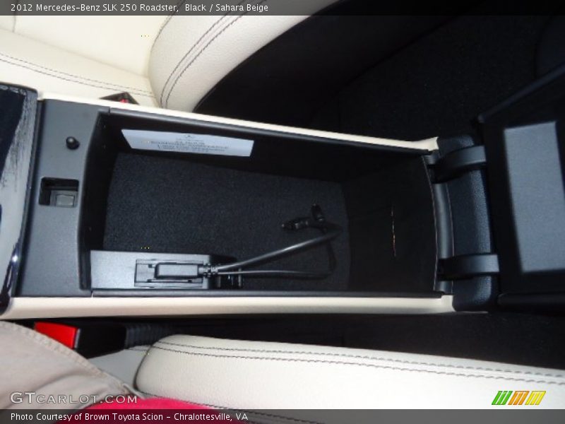 Black / Sahara Beige 2012 Mercedes-Benz SLK 250 Roadster