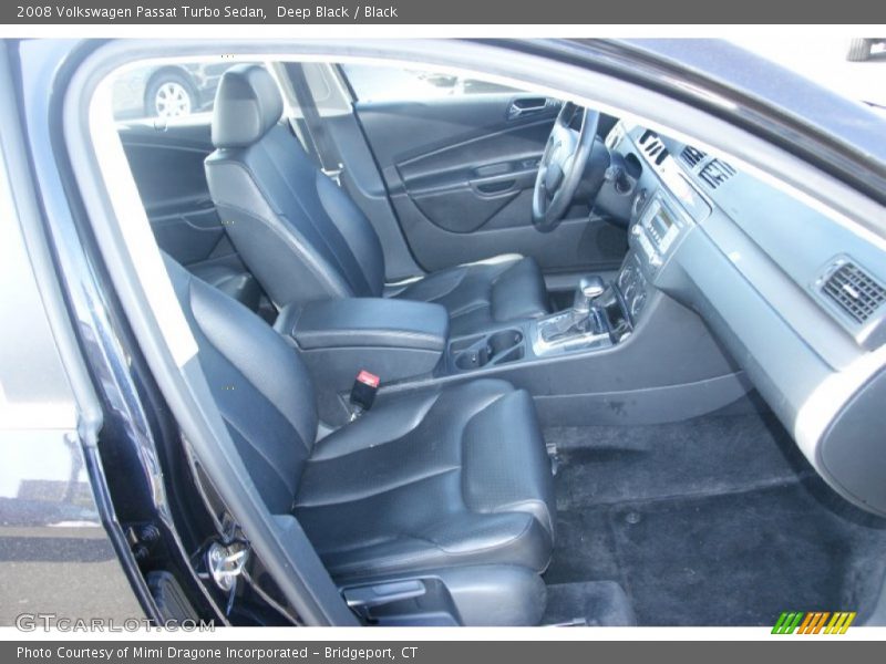 Deep Black / Black 2008 Volkswagen Passat Turbo Sedan