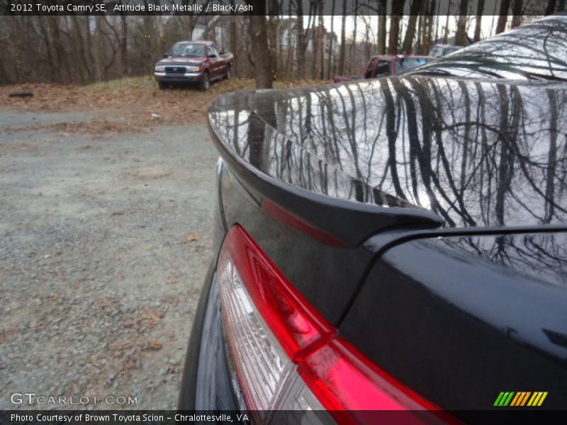 Attitude Black Metallic / Black/Ash 2012 Toyota Camry SE