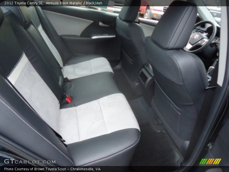 Attitude Black Metallic / Black/Ash 2012 Toyota Camry SE