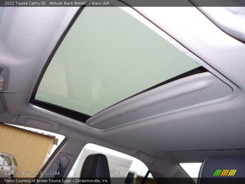 Attitude Black Metallic / Black/Ash 2012 Toyota Camry SE