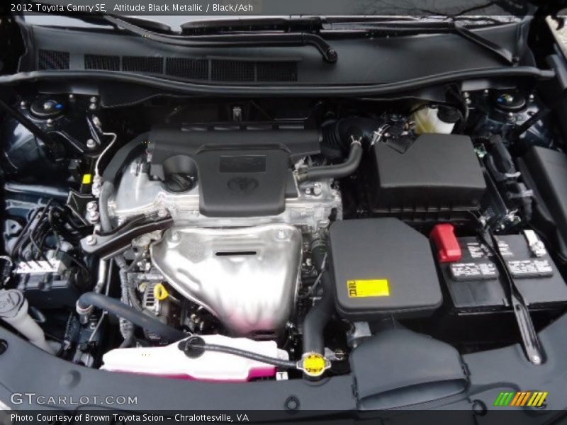 Attitude Black Metallic / Black/Ash 2012 Toyota Camry SE