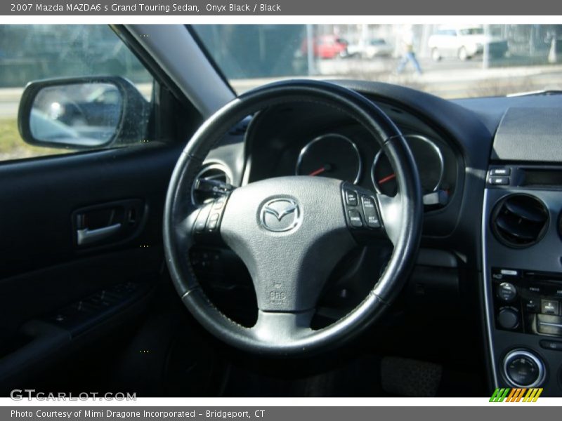 Onyx Black / Black 2007 Mazda MAZDA6 s Grand Touring Sedan