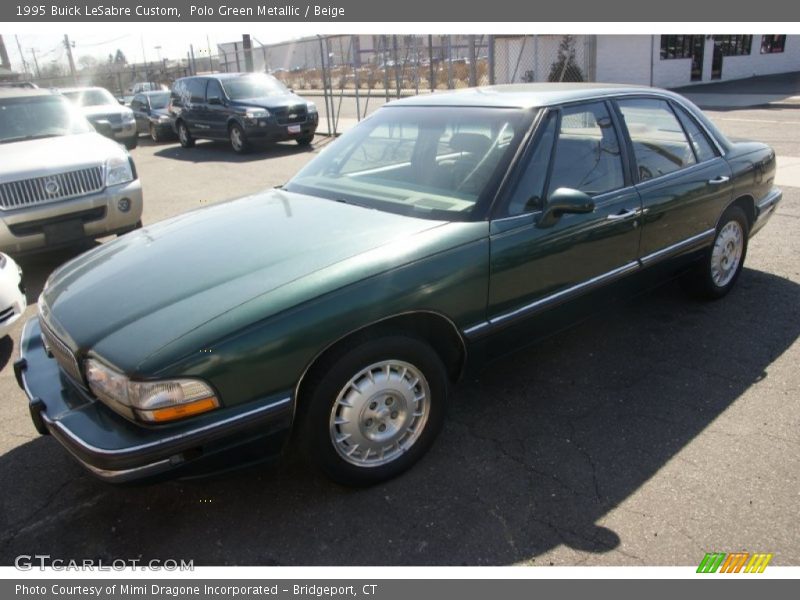 Polo Green Metallic / Beige 1995 Buick LeSabre Custom