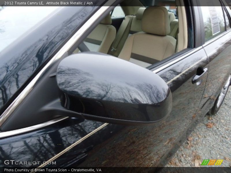 Attitude Black Metallic / Ash 2012 Toyota Camry LE