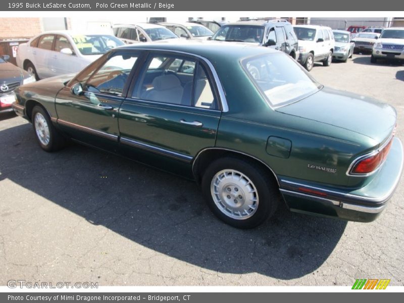 Polo Green Metallic / Beige 1995 Buick LeSabre Custom