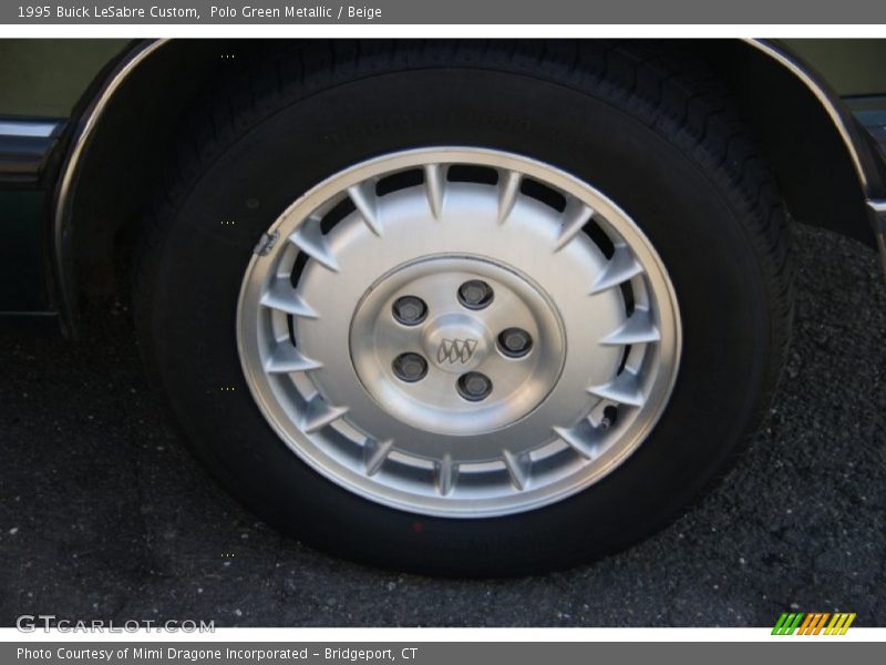 Polo Green Metallic / Beige 1995 Buick LeSabre Custom