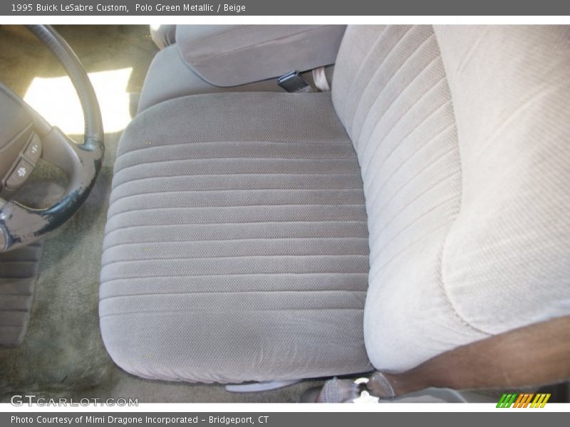 Polo Green Metallic / Beige 1995 Buick LeSabre Custom