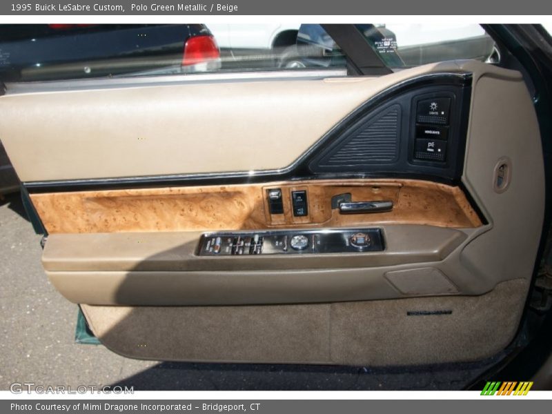 Polo Green Metallic / Beige 1995 Buick LeSabre Custom