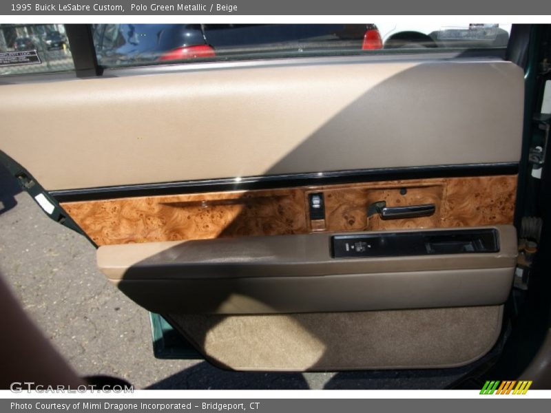 Polo Green Metallic / Beige 1995 Buick LeSabre Custom