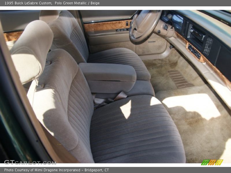Polo Green Metallic / Beige 1995 Buick LeSabre Custom