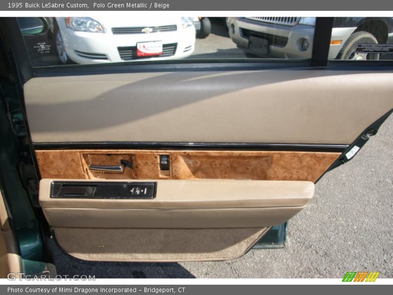 Polo Green Metallic / Beige 1995 Buick LeSabre Custom