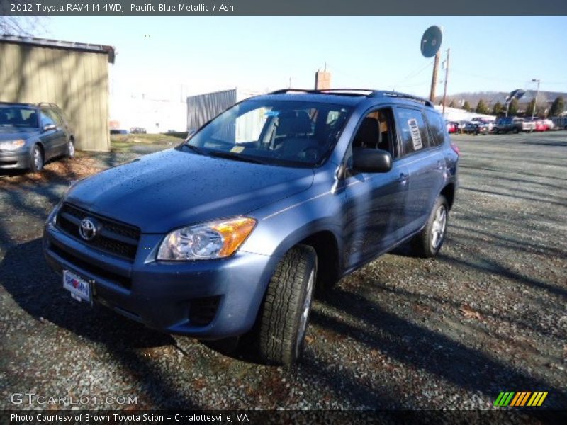 Pacific Blue Metallic / Ash 2012 Toyota RAV4 I4 4WD