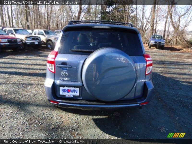 Pacific Blue Metallic / Ash 2012 Toyota RAV4 I4 4WD