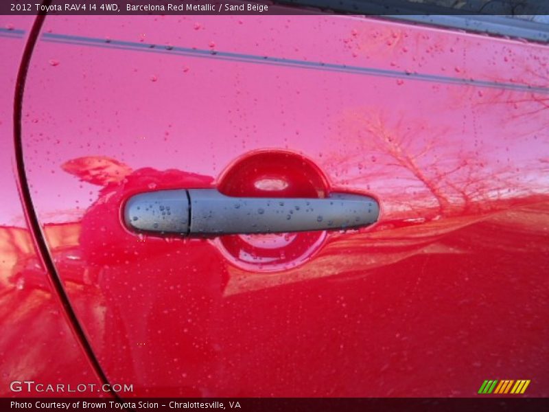 Barcelona Red Metallic / Sand Beige 2012 Toyota RAV4 I4 4WD