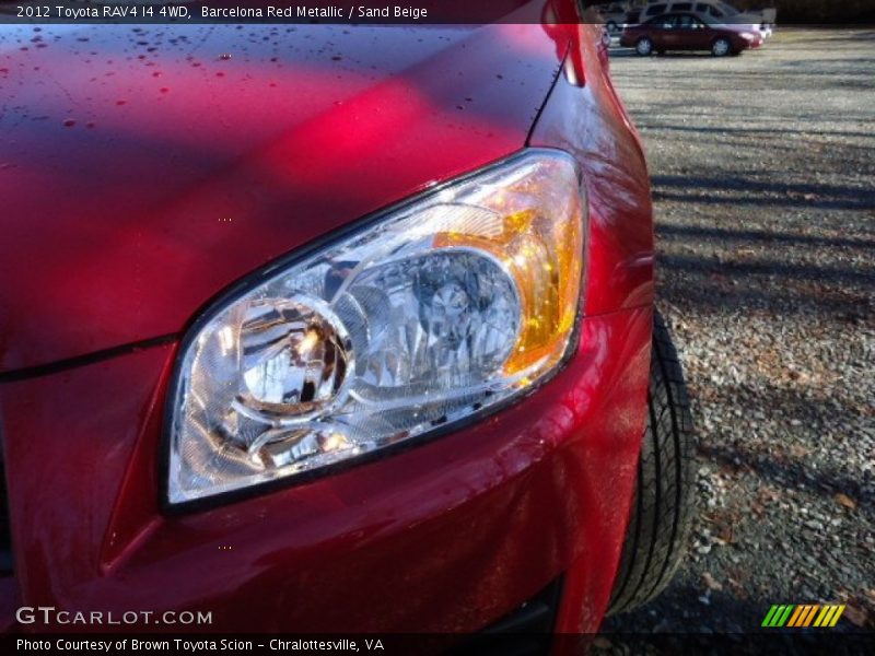 Barcelona Red Metallic / Sand Beige 2012 Toyota RAV4 I4 4WD