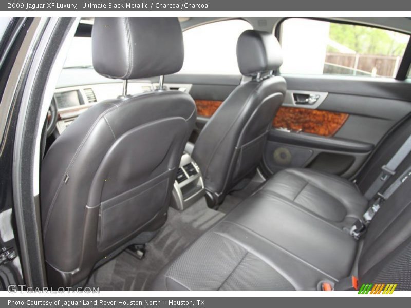 Ultimate Black Metallic / Charcoal/Charcoal 2009 Jaguar XF Luxury