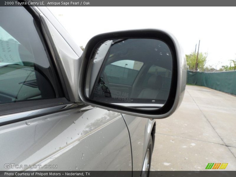 Antique Sage Pearl / Oak 2000 Toyota Camry LE