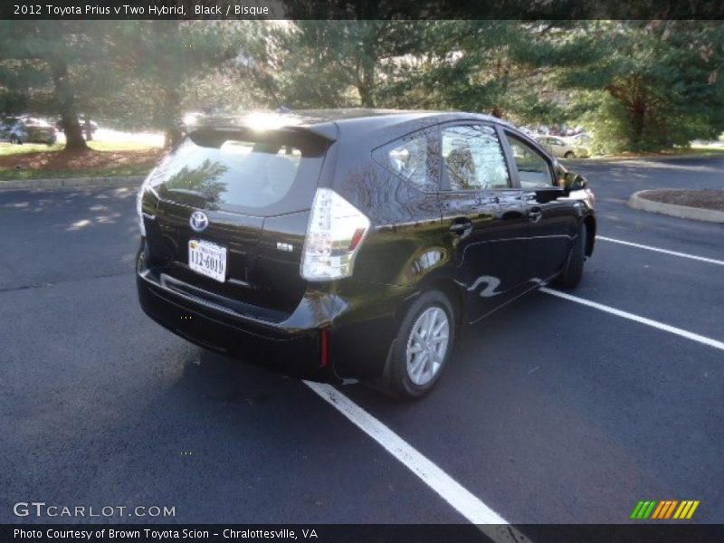 Black / Bisque 2012 Toyota Prius v Two Hybrid