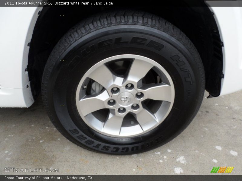 Blizzard White Pearl / Sand Beige 2011 Toyota 4Runner SR5