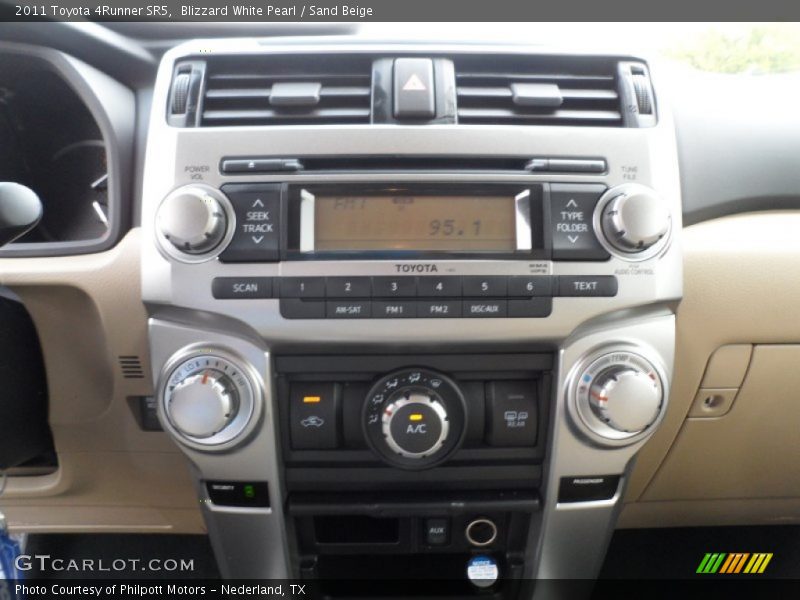 Blizzard White Pearl / Sand Beige 2011 Toyota 4Runner SR5