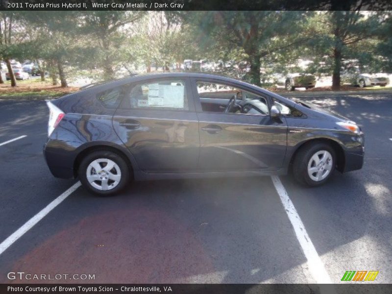 Winter Gray Metallic / Dark Gray 2011 Toyota Prius Hybrid II