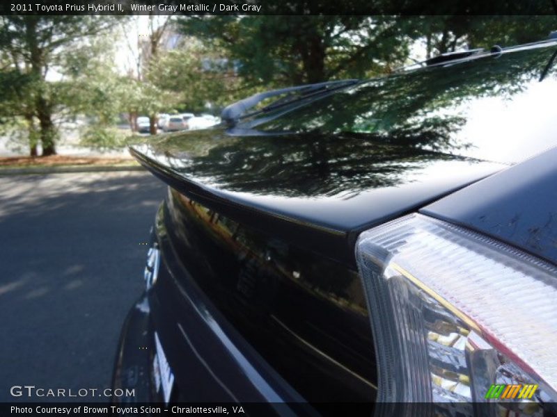 Winter Gray Metallic / Dark Gray 2011 Toyota Prius Hybrid II