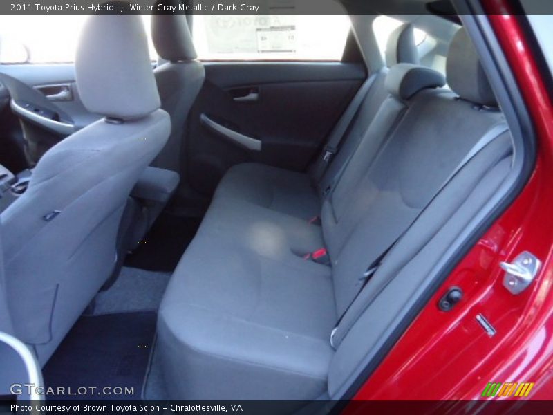 Winter Gray Metallic / Dark Gray 2011 Toyota Prius Hybrid II